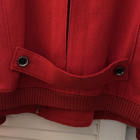 DRASTICALLY REDUCED - Burberry Brit Wool Bomber Jacket - Picture 9 of 13